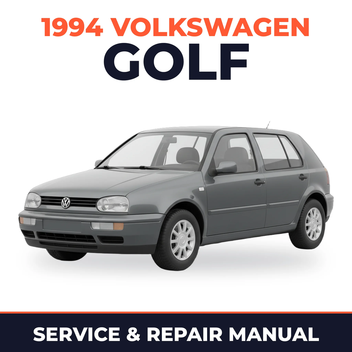 1994 Volkswagen Golf Service and Repair Manual
