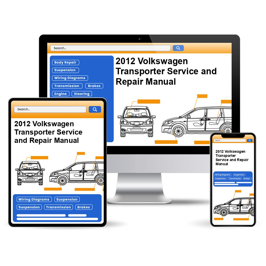 2012 Volkswagen Transporter Service and Repair Manual