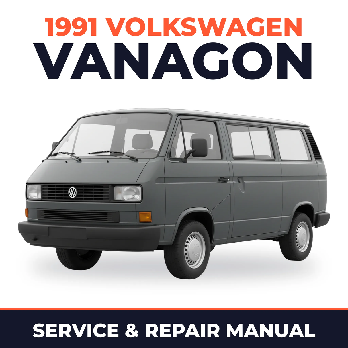 1991 Volkswagen Vanagon Service and Repair Manual