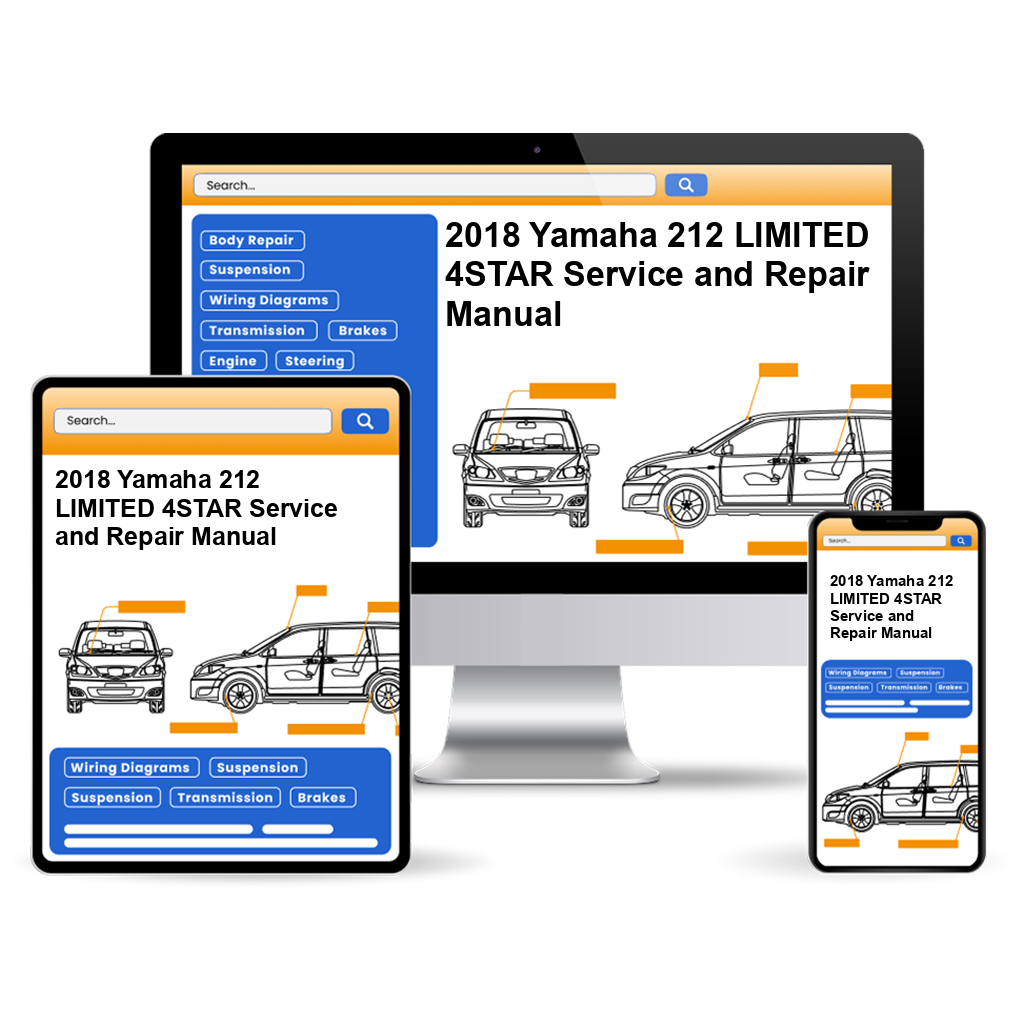2018 Yamaha 212 LIMITED 4STAR Service and Repair Manual