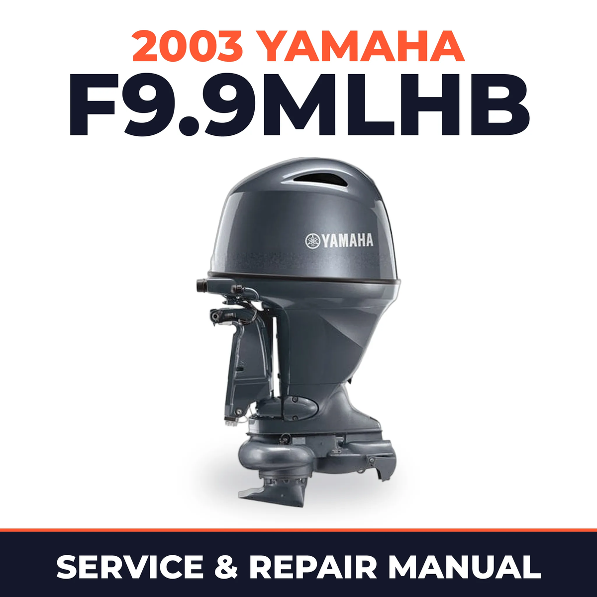 2003 Yamaha F9.9MLHB 4 stroke Service and Repair Manual