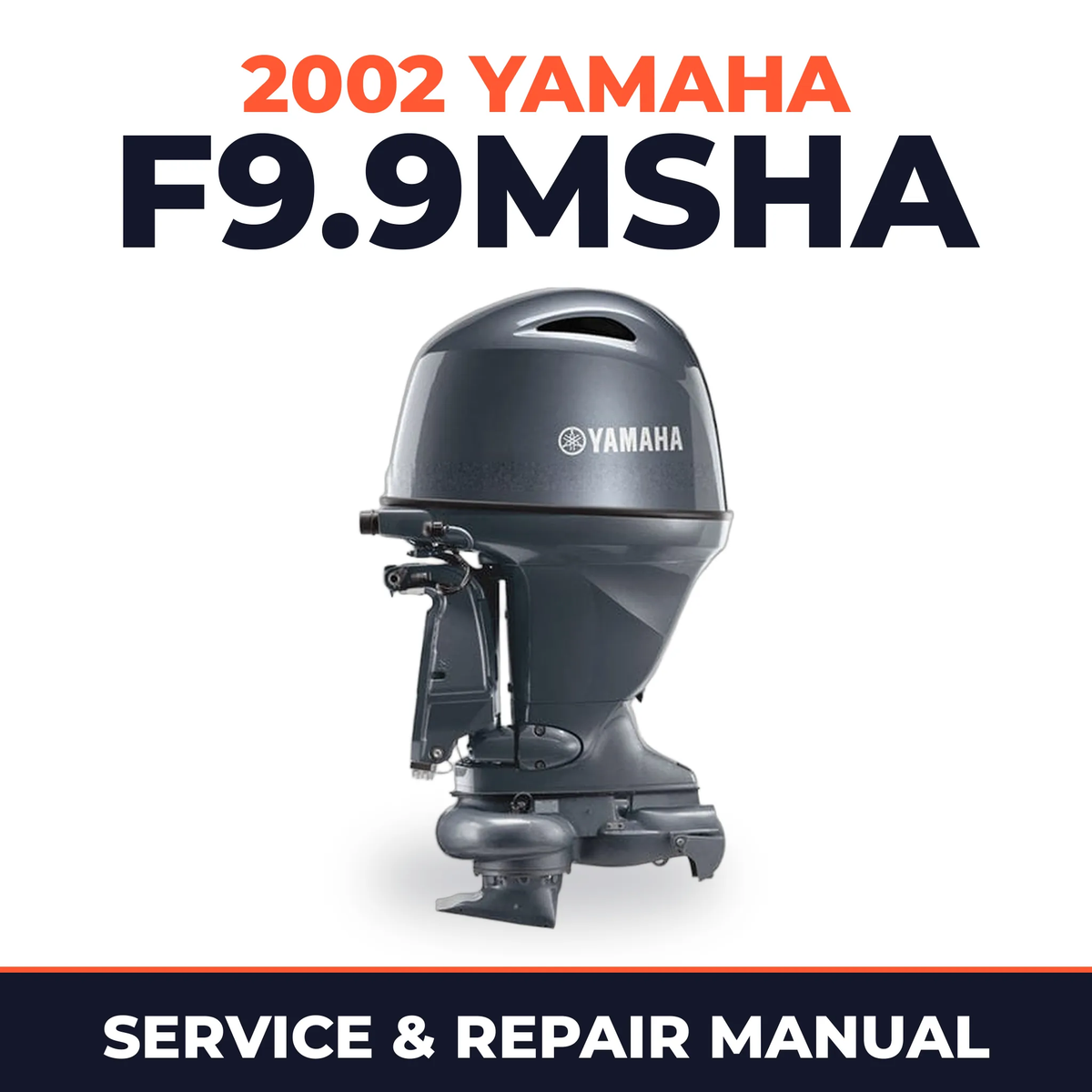 2002 Yamaha F9.9MSHA 4 stroke Service and Repair Manual