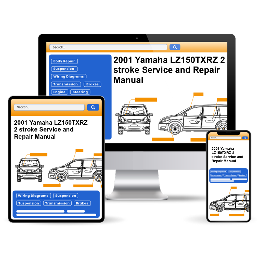 2001 Yamaha LZ150TXRZ 2 stroke Service and Repair Manual
