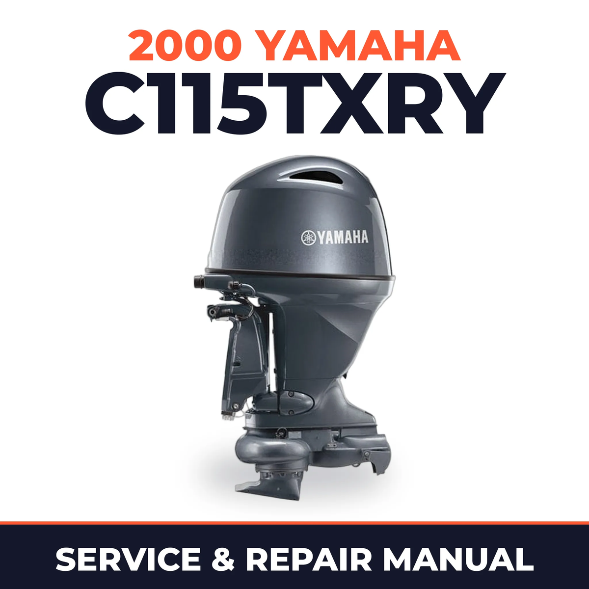2000 Yamaha C115TXRY 2 stroke Service and Repair Manual