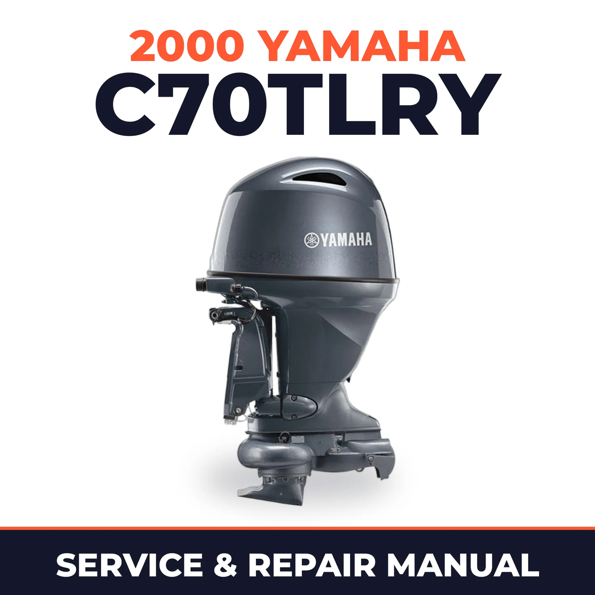 2000 Yamaha C70TLRY 2 stroke Service and Repair Manual