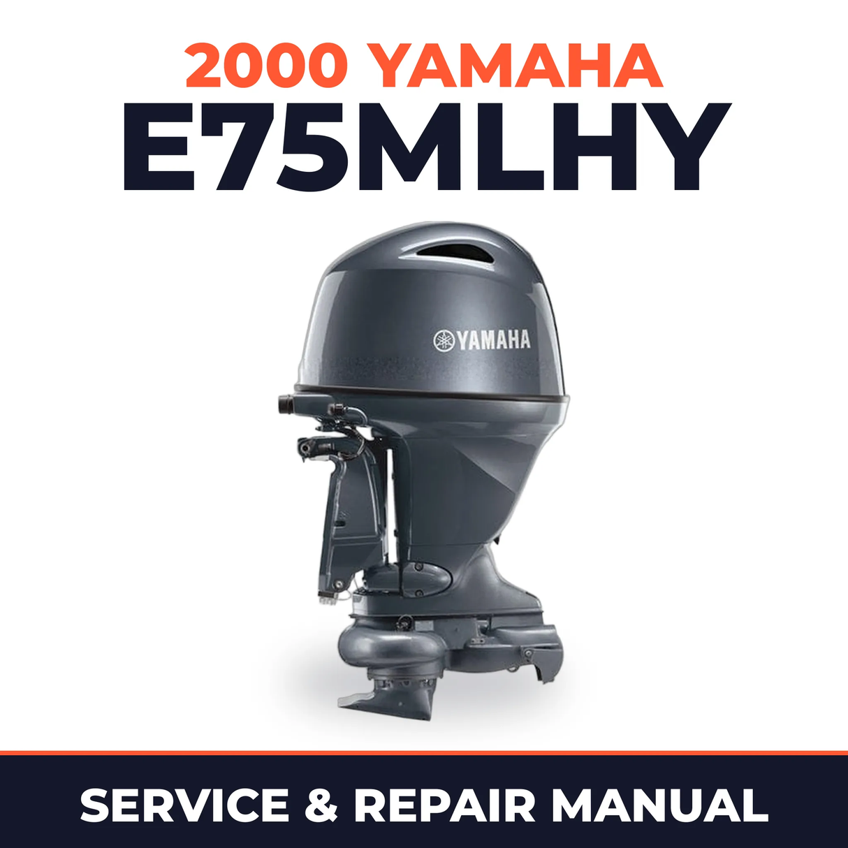 2000 Yamaha E75MLHY 2 stroke Service and Repair Manual