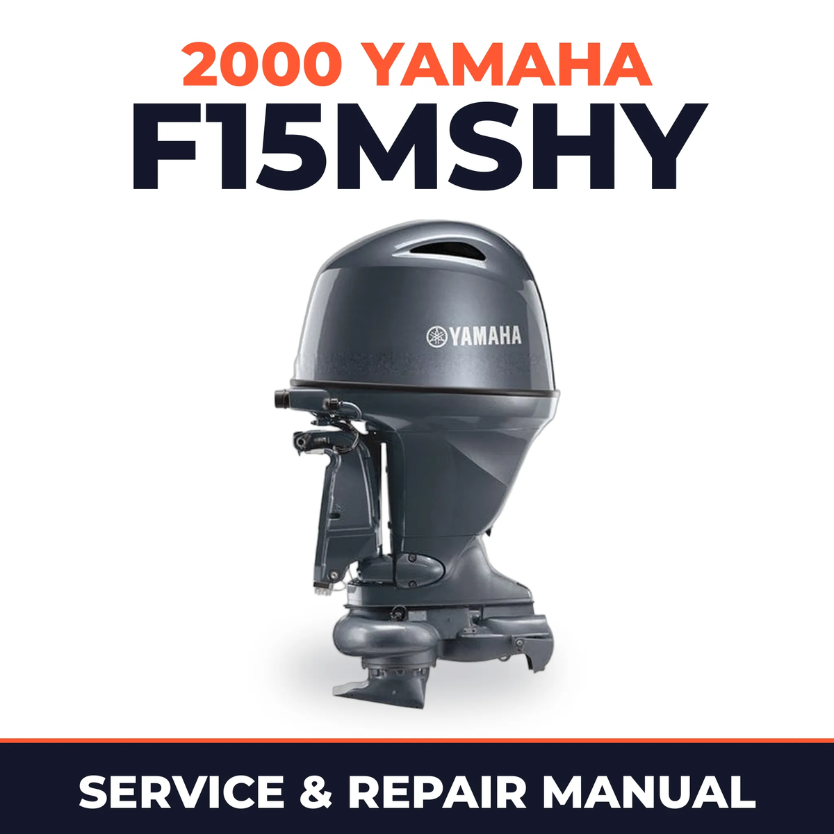 2000 Yamaha F15MSHY 4 stroke Service and Repair Manual