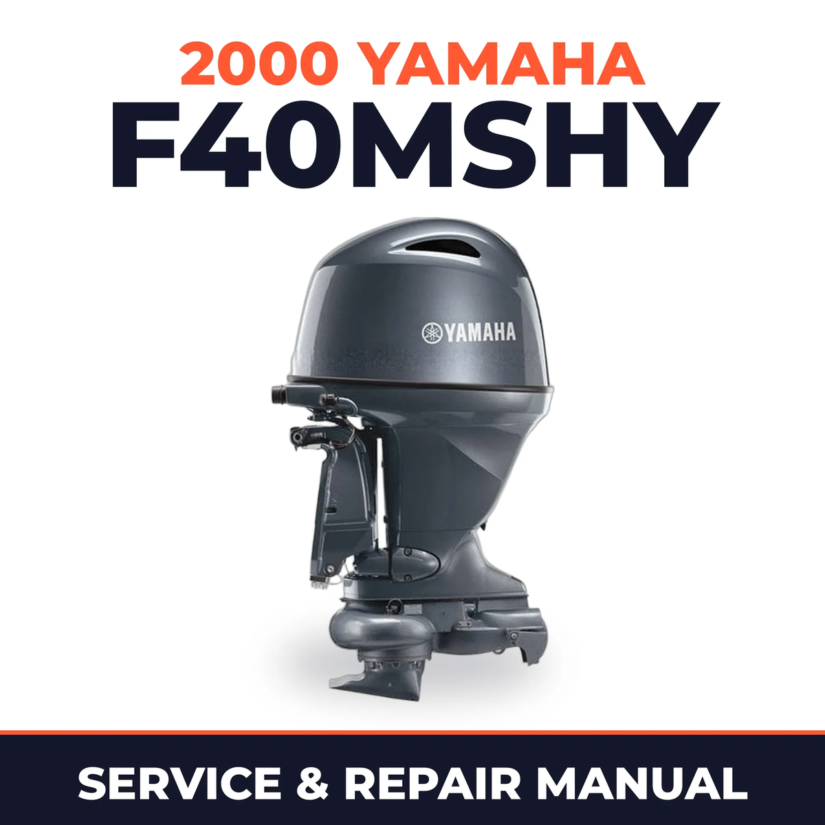 2000 Yamaha F40MSHY 4 stroke Service and Repair Manual