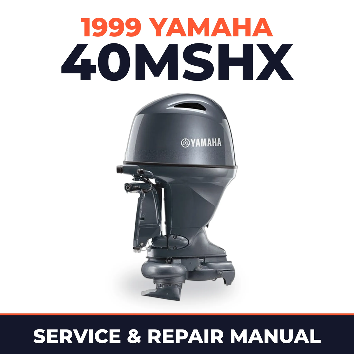 1999 Yamaha 40MSHX 2 stroke Service and Repair Manual