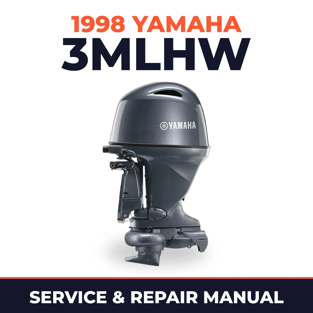 1998 Yamaha 3MLHW 2 stroke Service and Repair Manual
