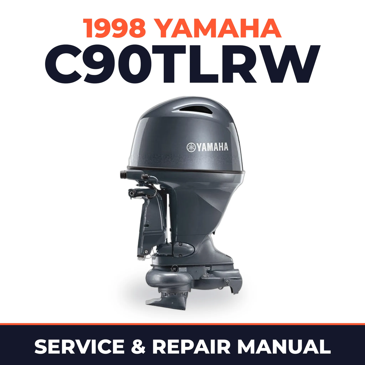 1998 Yamaha C90TLRW 2 stroke Service and Repair Manual