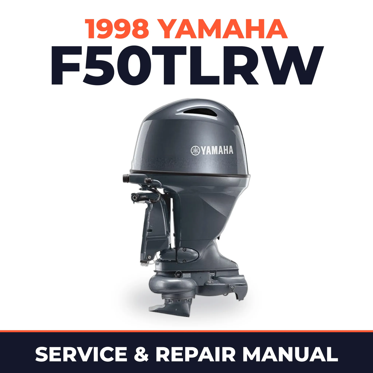 1998 Yamaha F50TLRW 4 stroke Service and Repair Manual