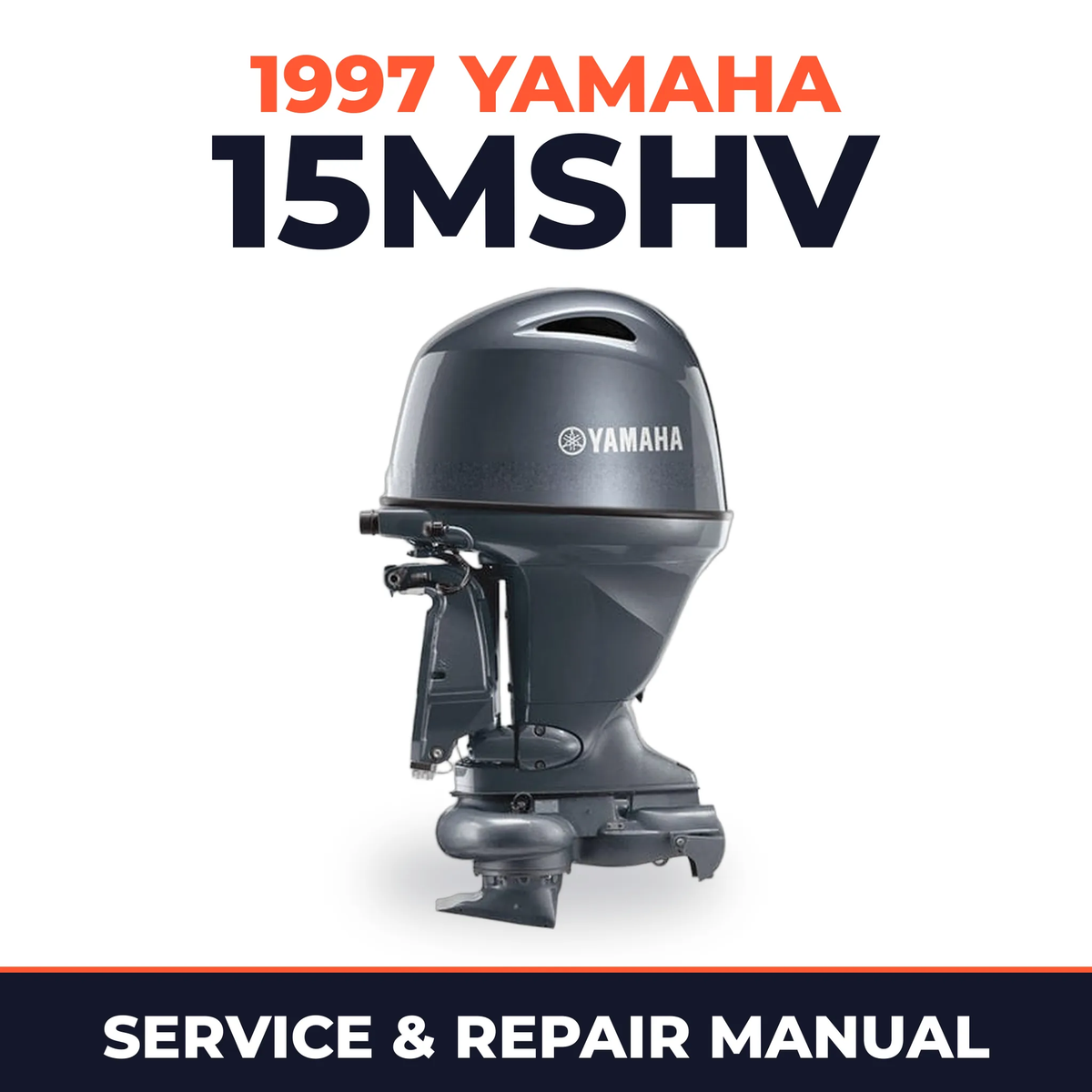 1997 Yamaha 15MSHV 2 stroke Service and Repair Manual