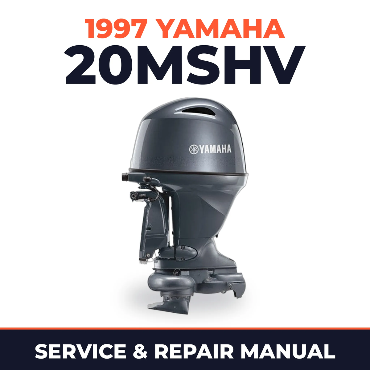 1997 Yamaha 20MSHV 2 stroke Service and Repair Manual