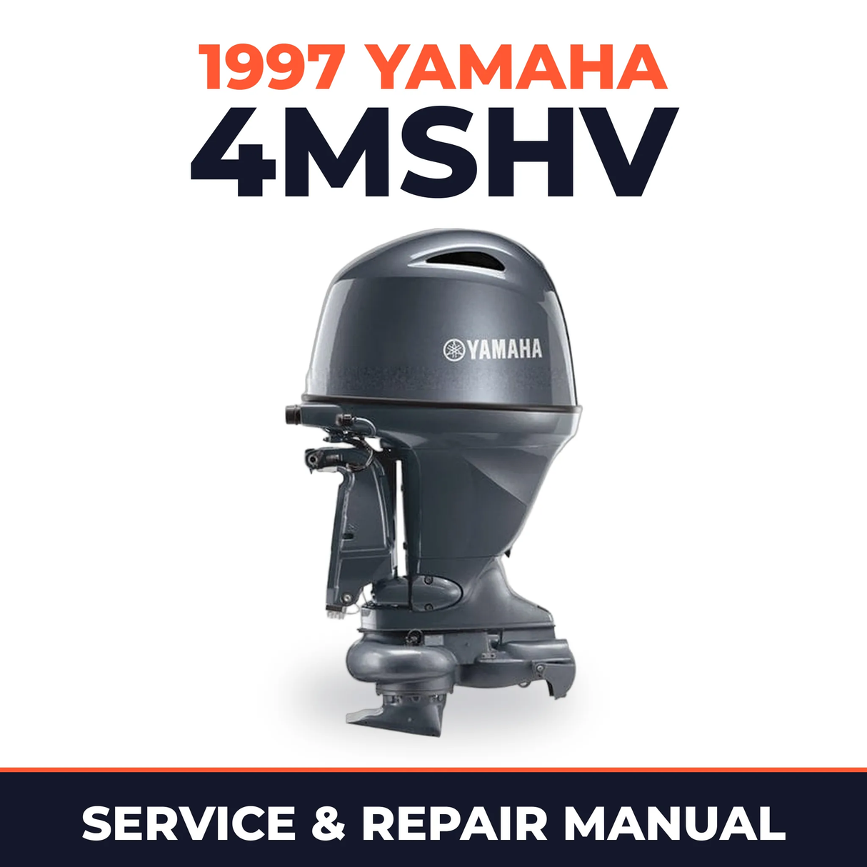 1997 Yamaha 4MSHV 2 stroke Service and Repair Manual