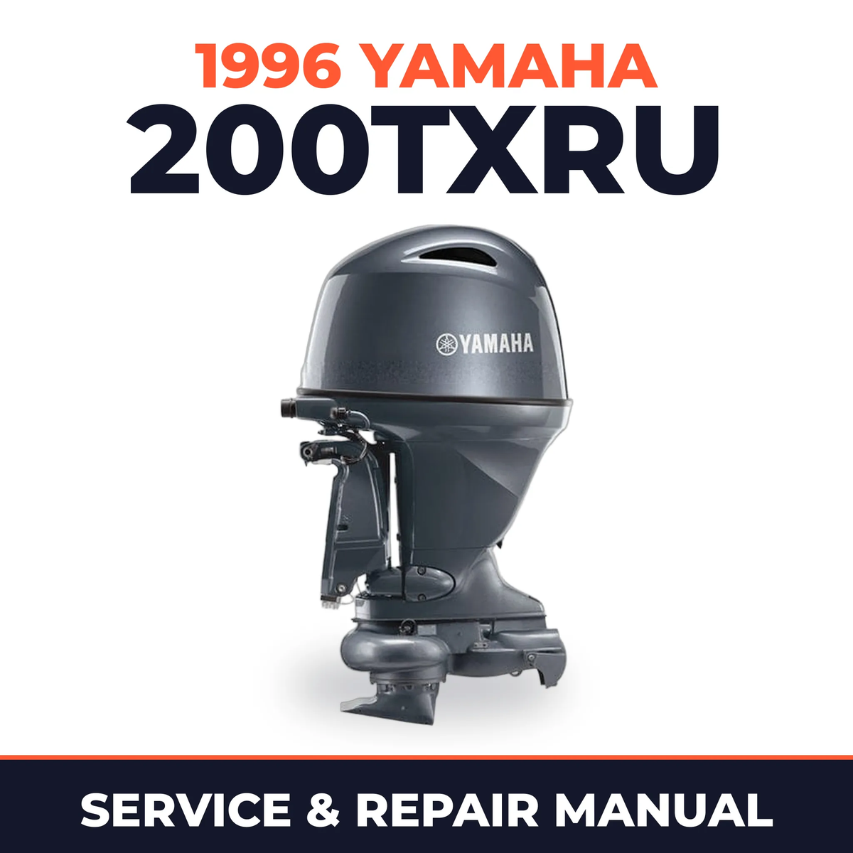 1996 Yamaha 200TXRU 2 stroke Service and Repair Manual