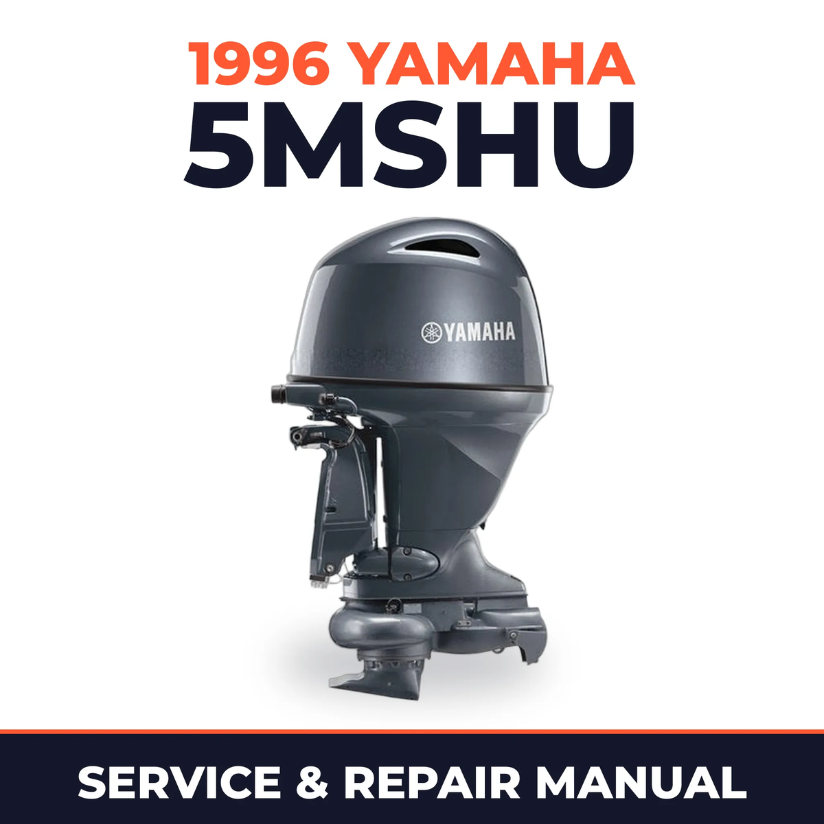 1996 Yamaha 5MSHU 2 stroke Service and Repair Manual