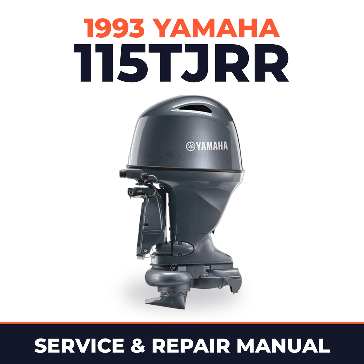 1993 Yamaha 115TJRR 2 stroke Service and Repair Manual