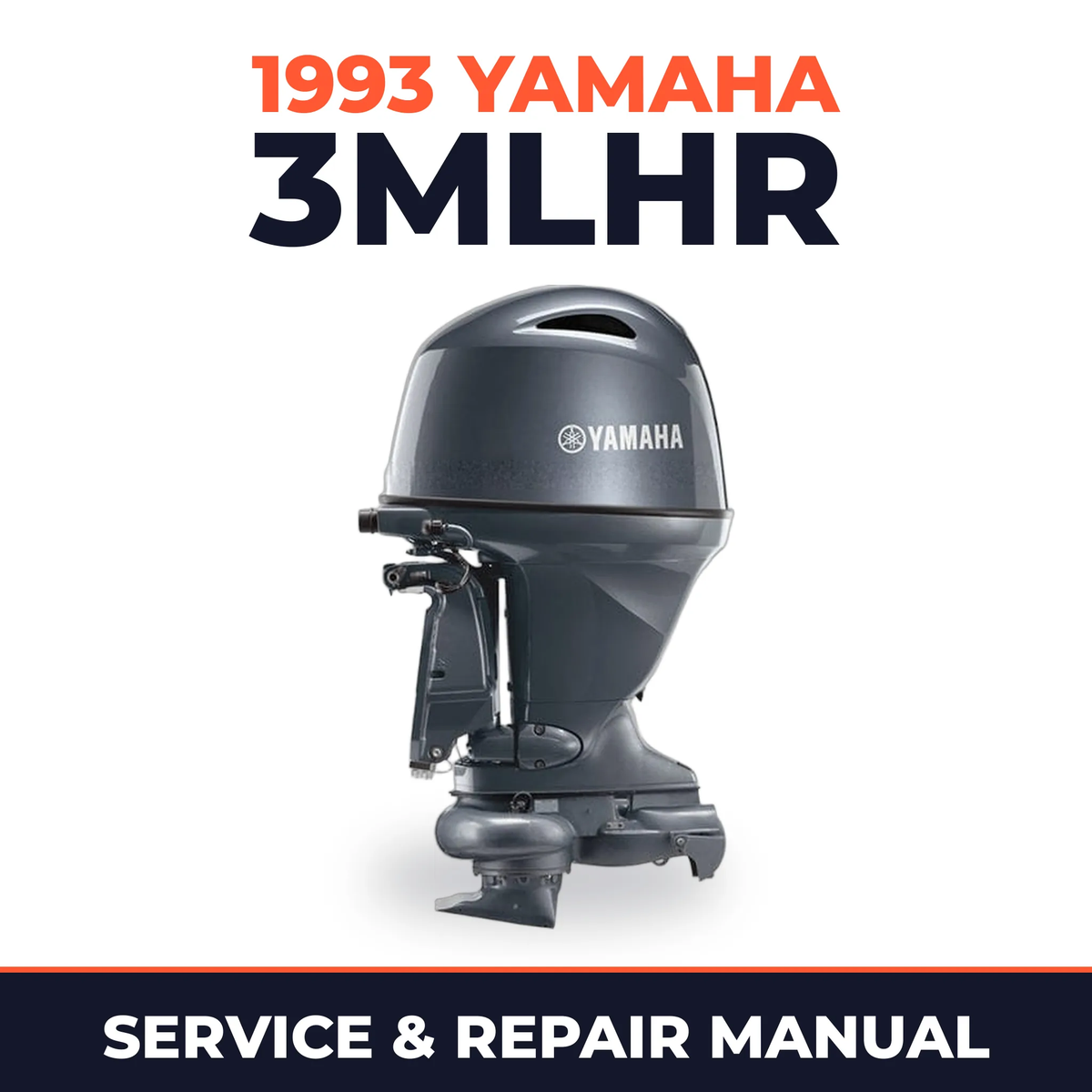 1993 Yamaha 3MLHR 2 stroke Service and Repair Manual