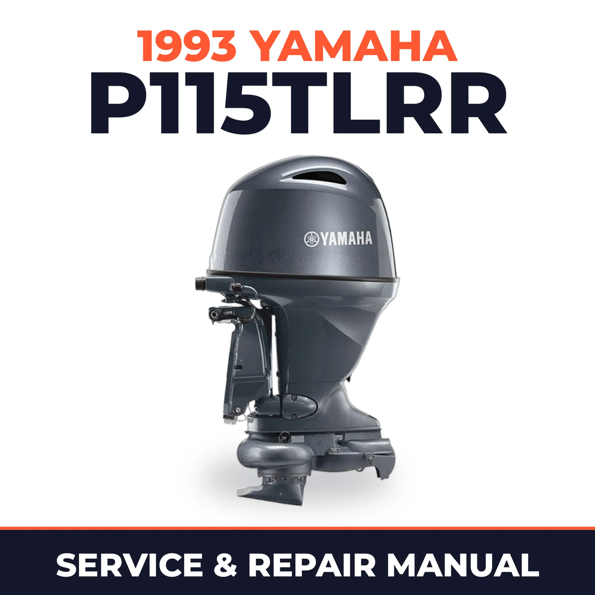 1993 Yamaha P115TLRR 2 stroke Service and Repair Manual