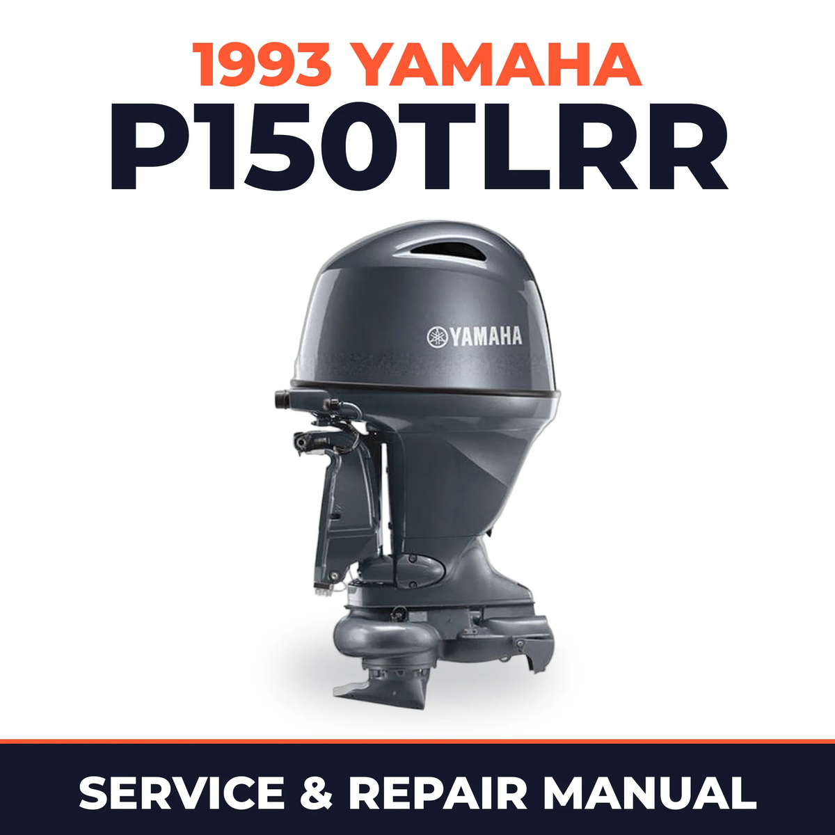 1993 Yamaha P150TLRR 2 stroke Service and Repair Manual