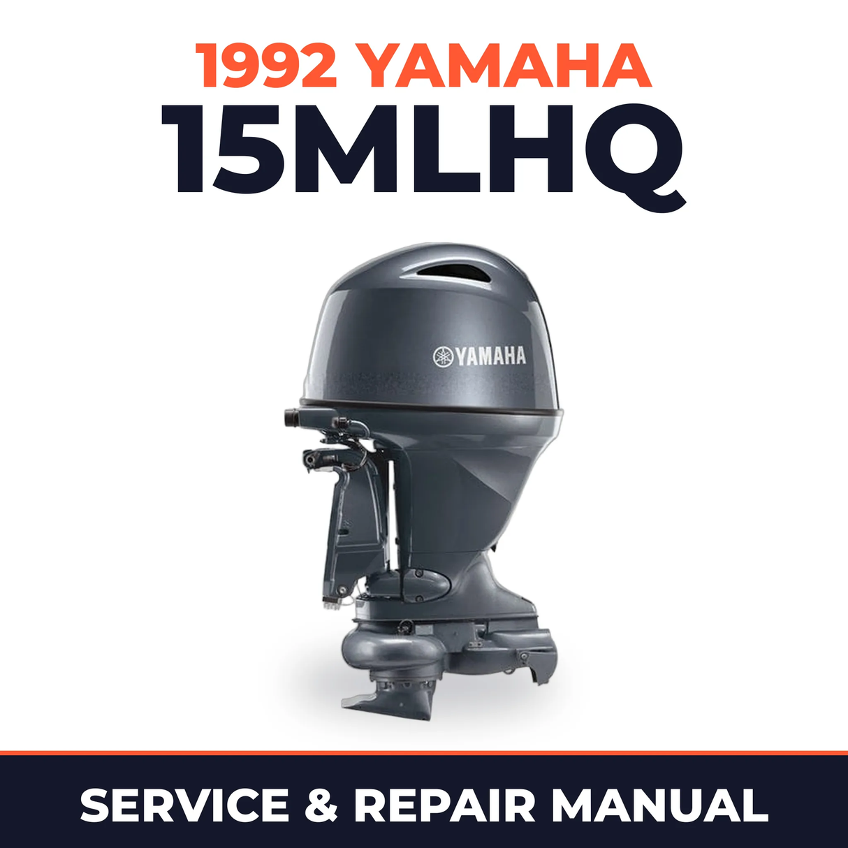 1992 Yamaha 15MLHQ 2 stroke Service and Repair Manual