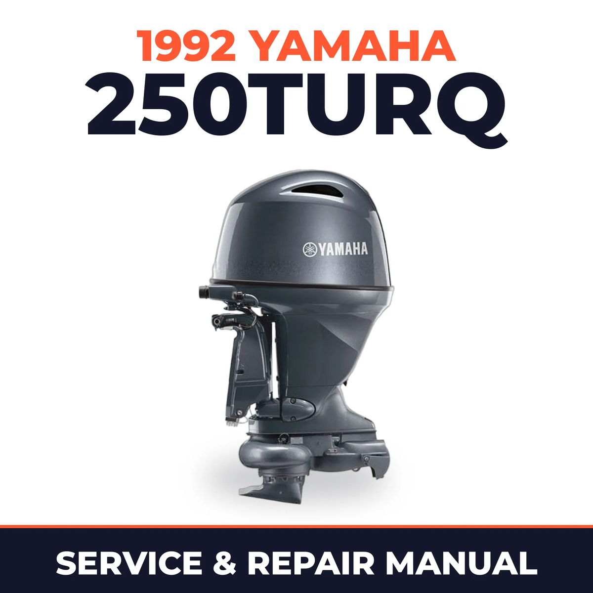 1992 Yamaha 250TURQ 2 stroke Service and Repair Manual
