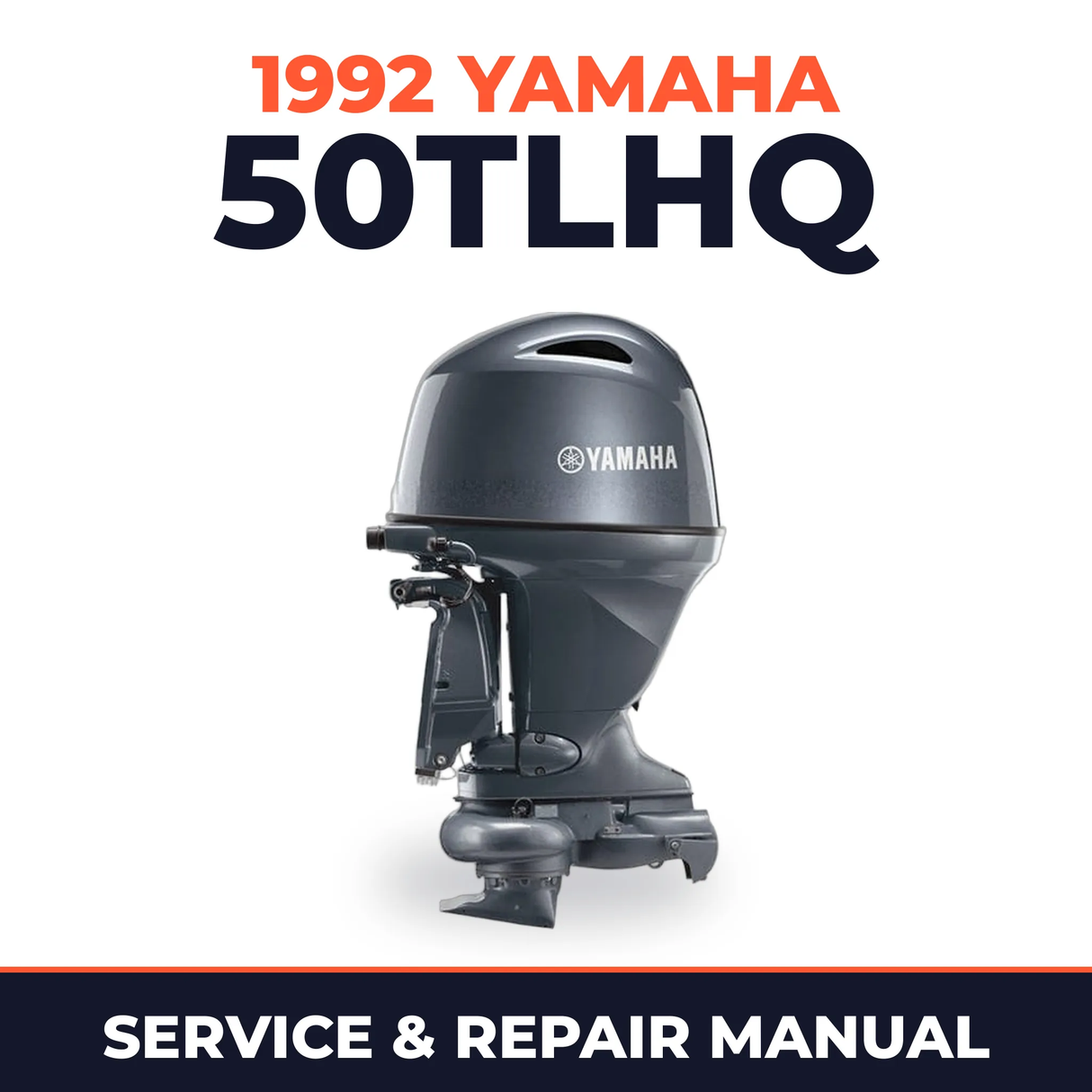 1992 Yamaha 50TLHQ 2 stroke Service and Repair Manual