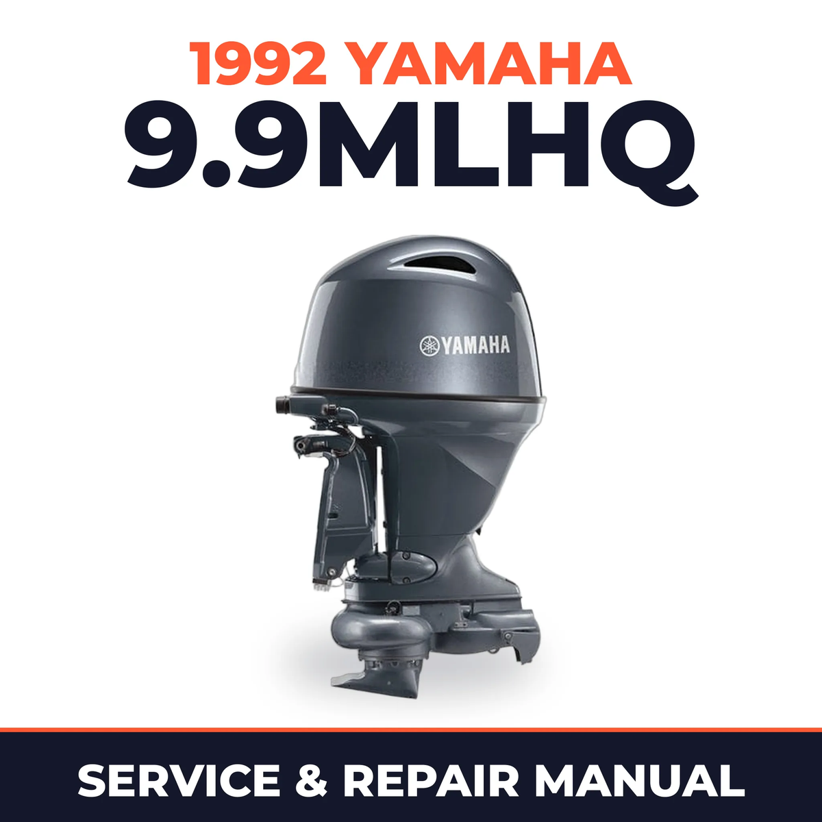 1992 Yamaha 9.9MLHQ 2 stroke Service and Repair Manual