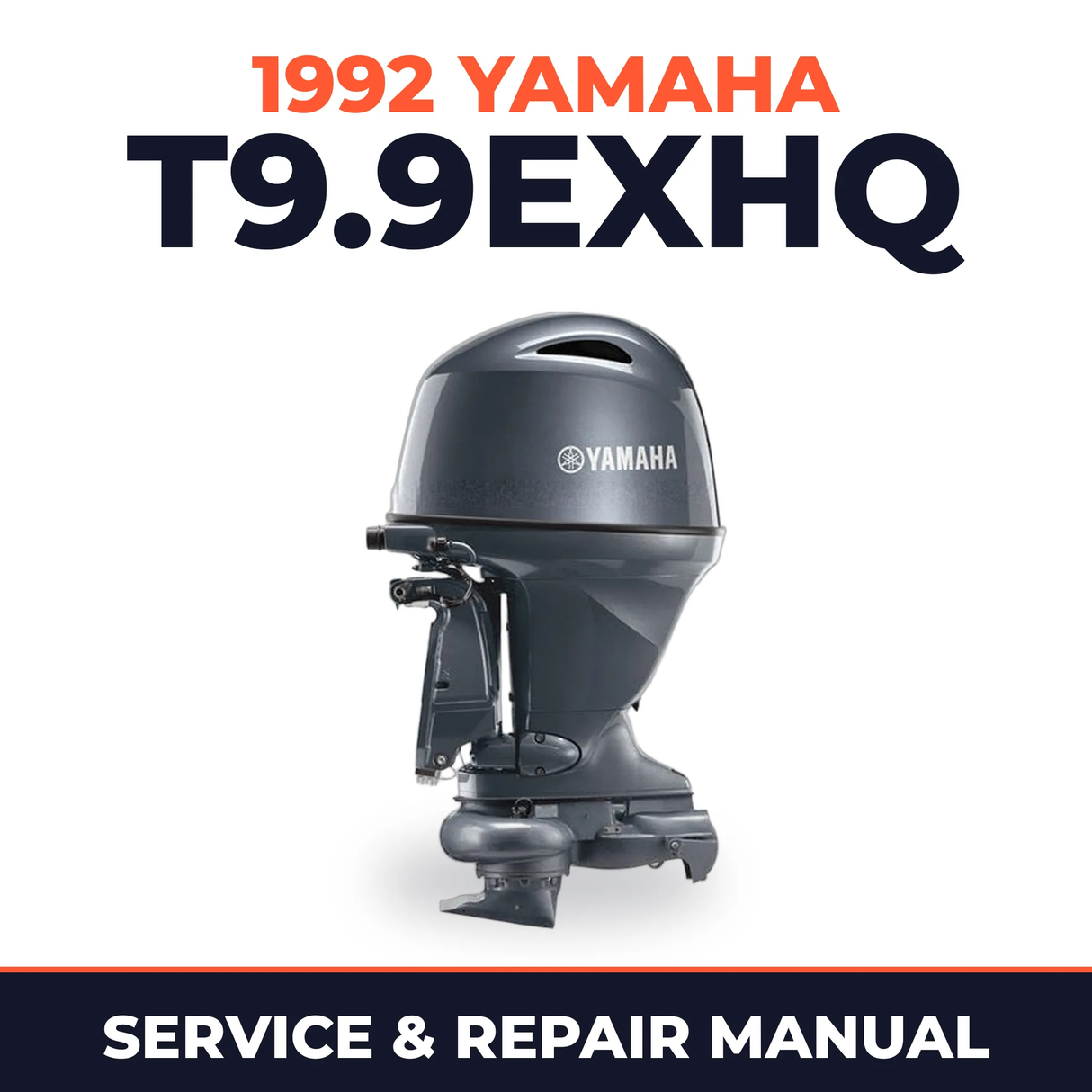 1992 Yamaha T9.9EXHQ 2 stroke Service and Repair Manual
