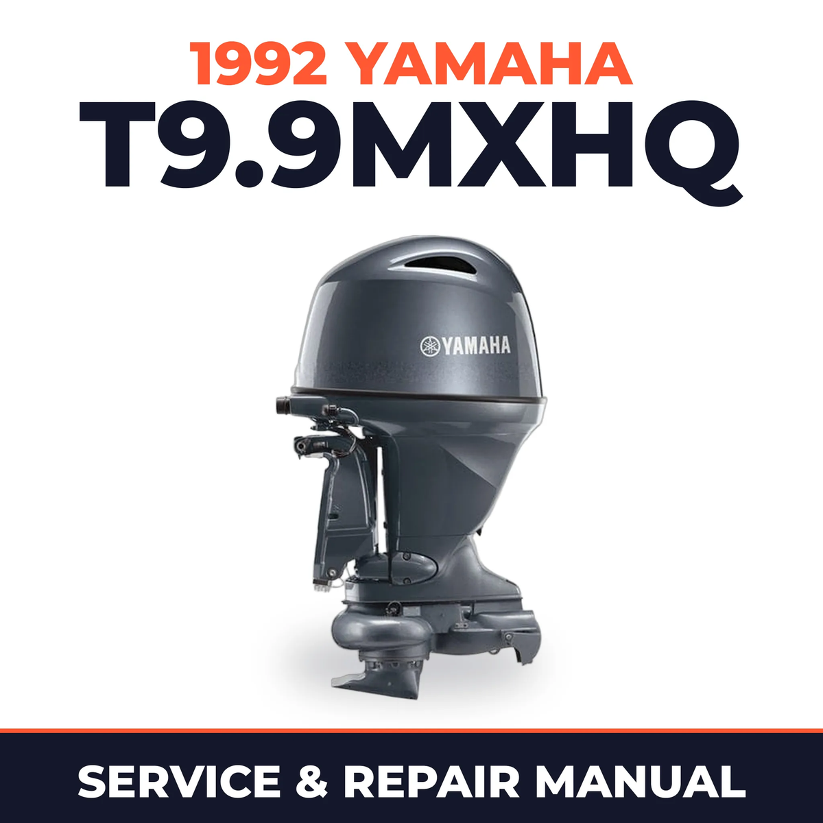 1992 Yamaha T9.9MXHQ 2 stroke Service and Repair Manual