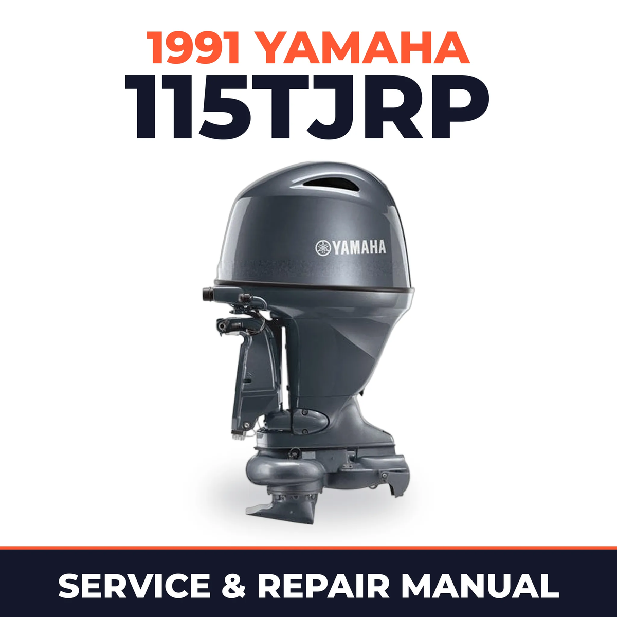 1991 Yamaha 115TJRP 2 stroke Service and Repair Manual