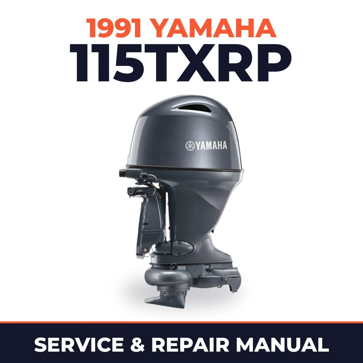 1991 Yamaha 115TXRP 2 stroke Service and Repair Manual