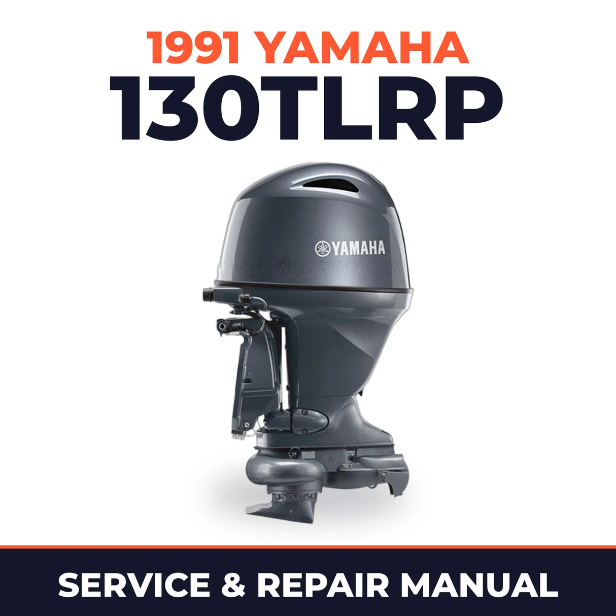 1991 Yamaha 130TLRP 2 stroke Service and Repair Manual