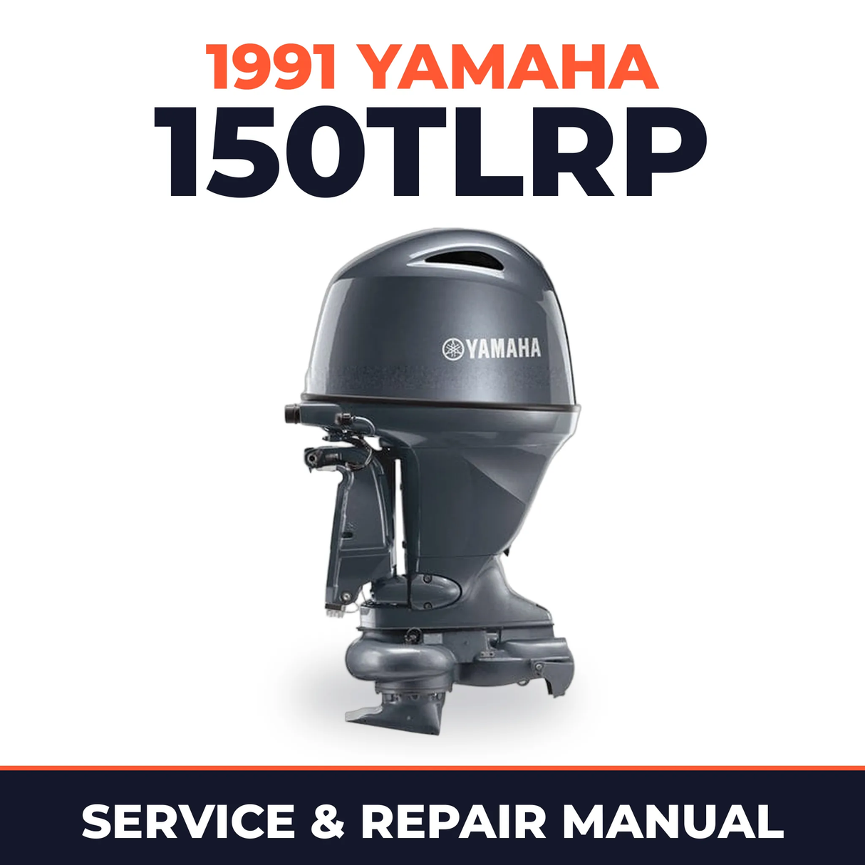 1991 Yamaha 150TLRP 2 stroke Service and Repair Manual