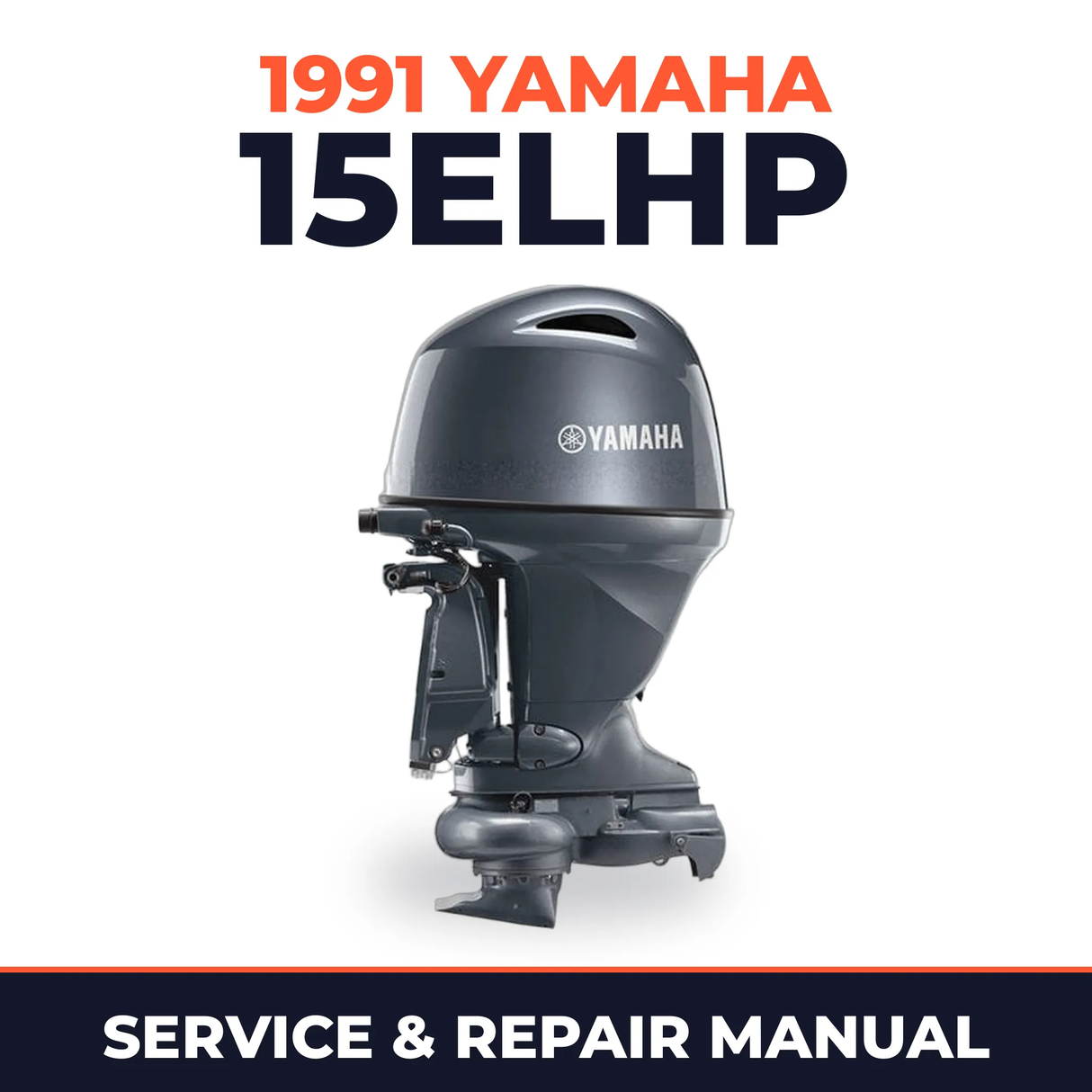 1991 Yamaha 15ELHP 2 stroke Service and Repair Manual