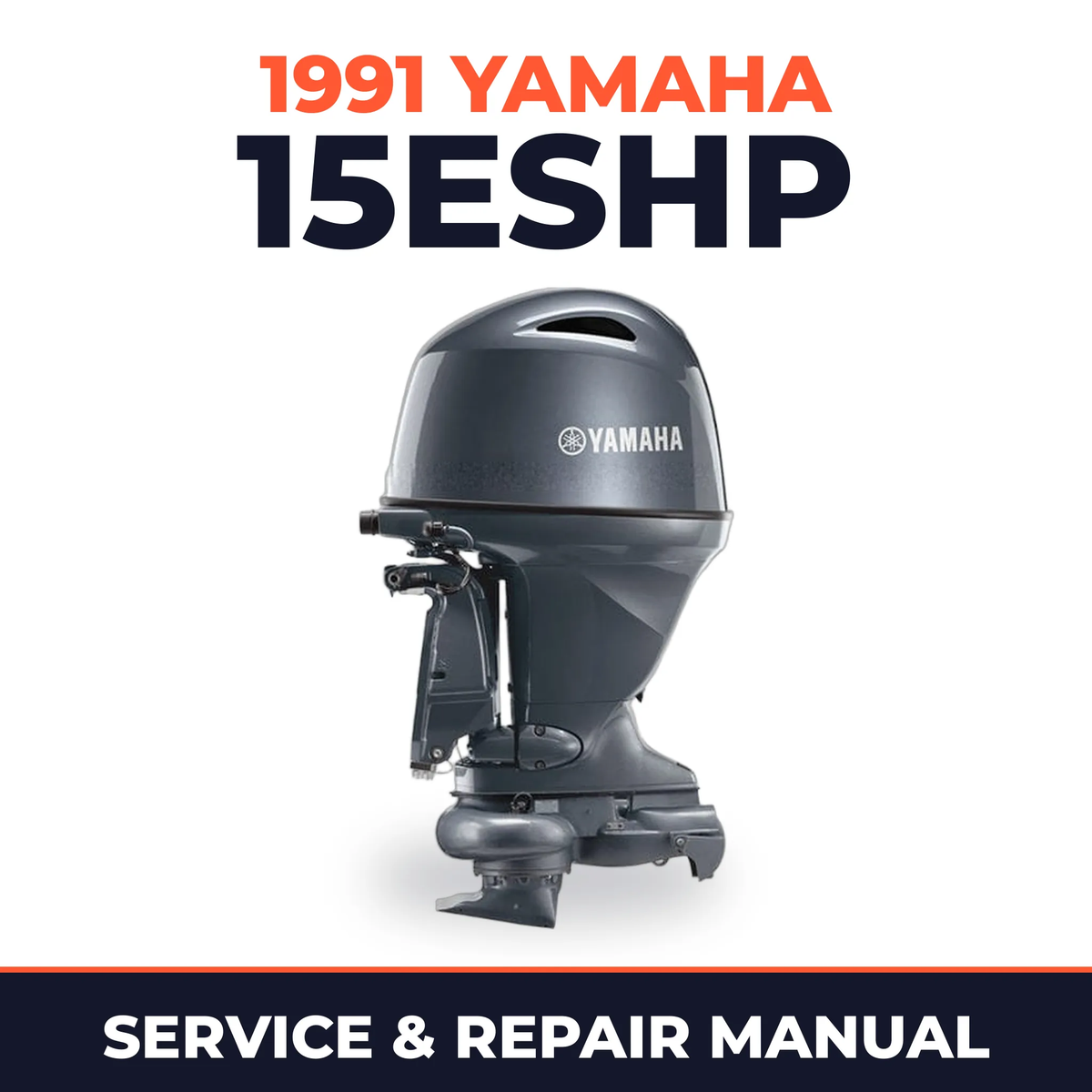 1991 Yamaha 15ESHP 2 stroke Service and Repair Manual