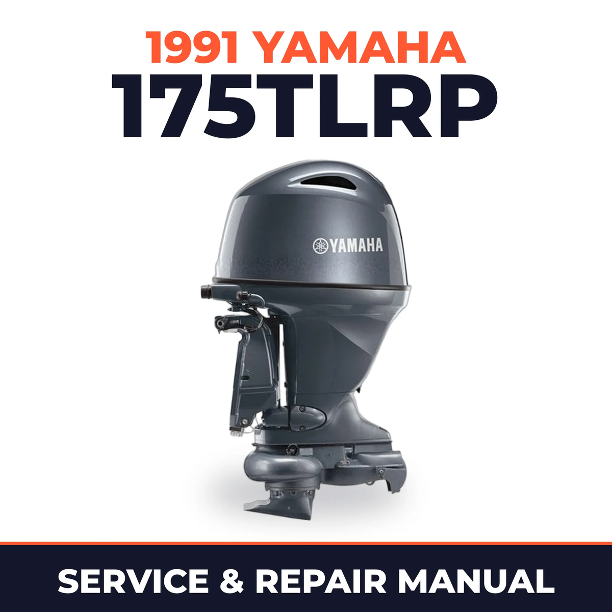 1991 Yamaha 175TLRP 2 stroke Service and Repair Manual