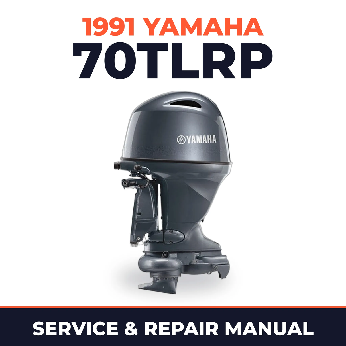 1991 Yamaha 70TLRP 2 stroke Service and Repair Manual