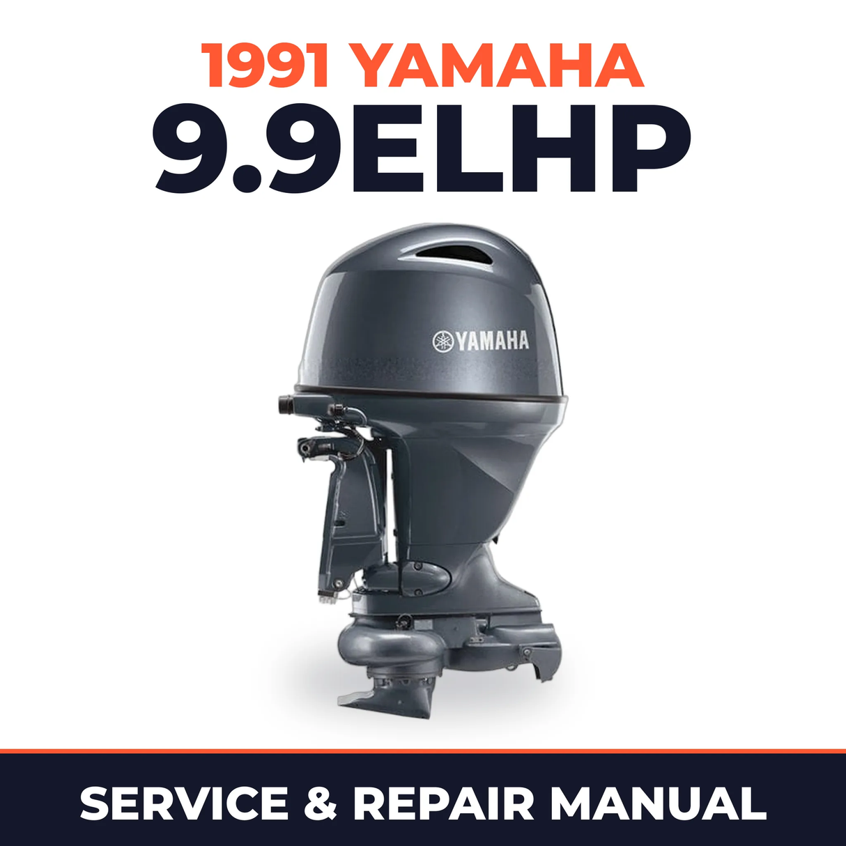 1991 Yamaha 9.9ELHP 2 stroke Service and Repair Manual