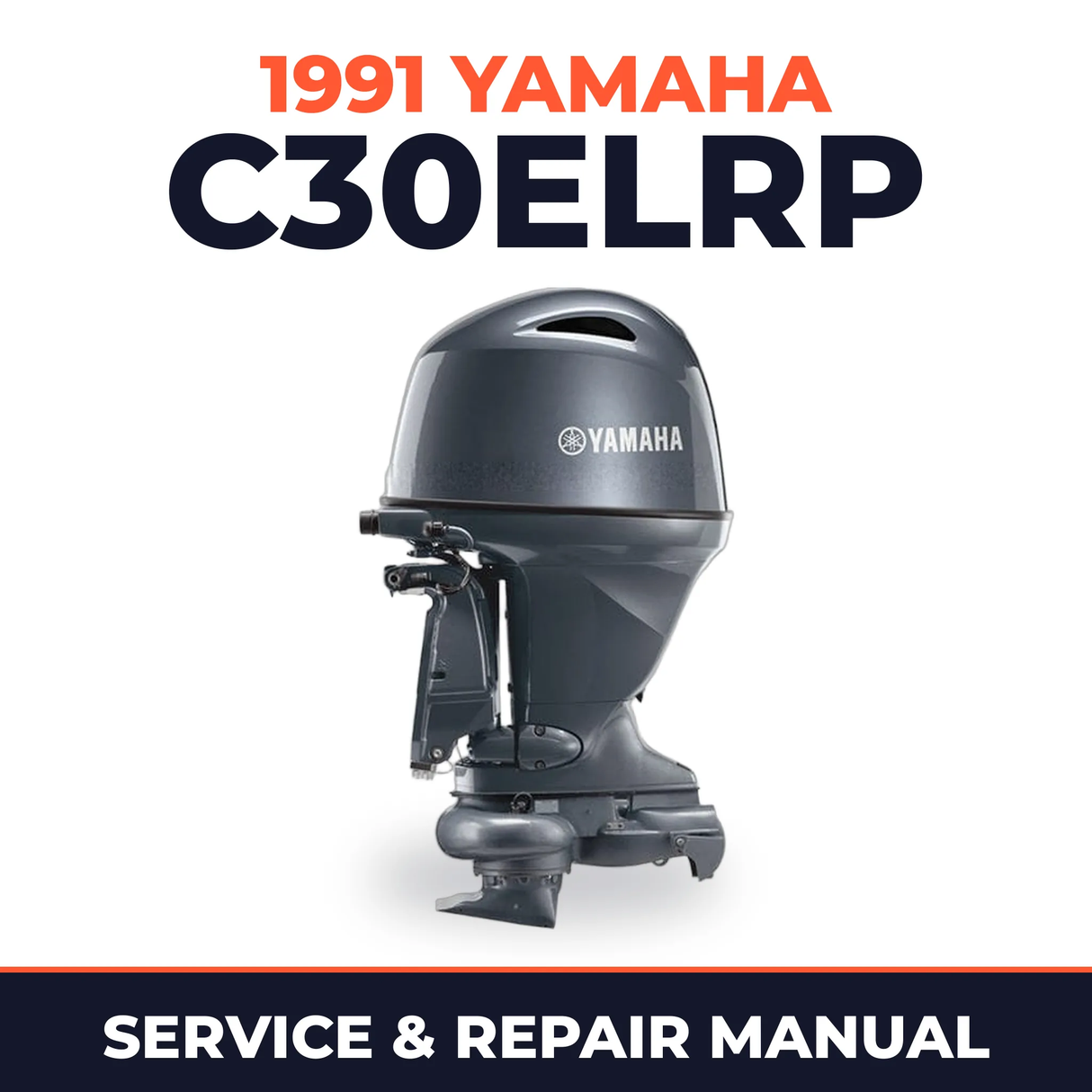 1991 Yamaha C30ELRP 2 stroke Service and Repair Manual