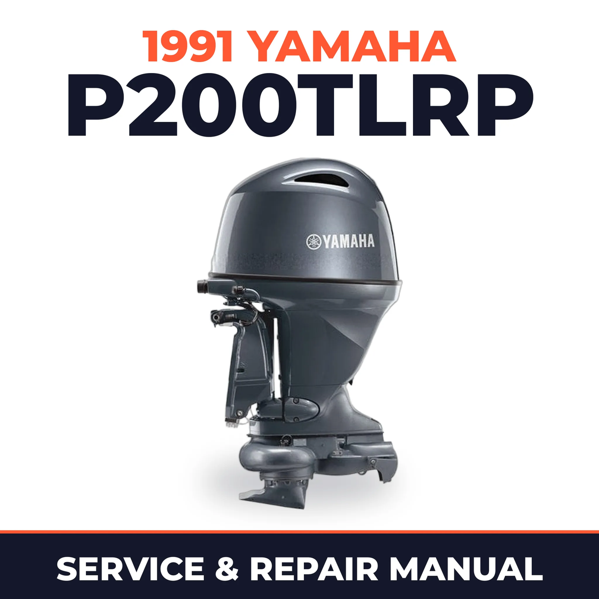1991 Yamaha P200TLRP 2 stroke Service and Repair Manual