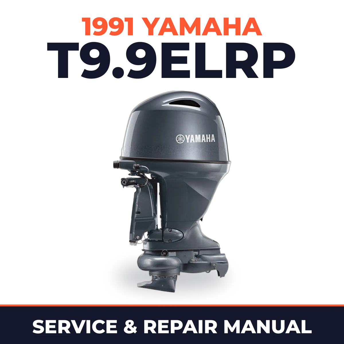 1991 Yamaha T9.9ELRP 2 stroke Service and Repair Manual