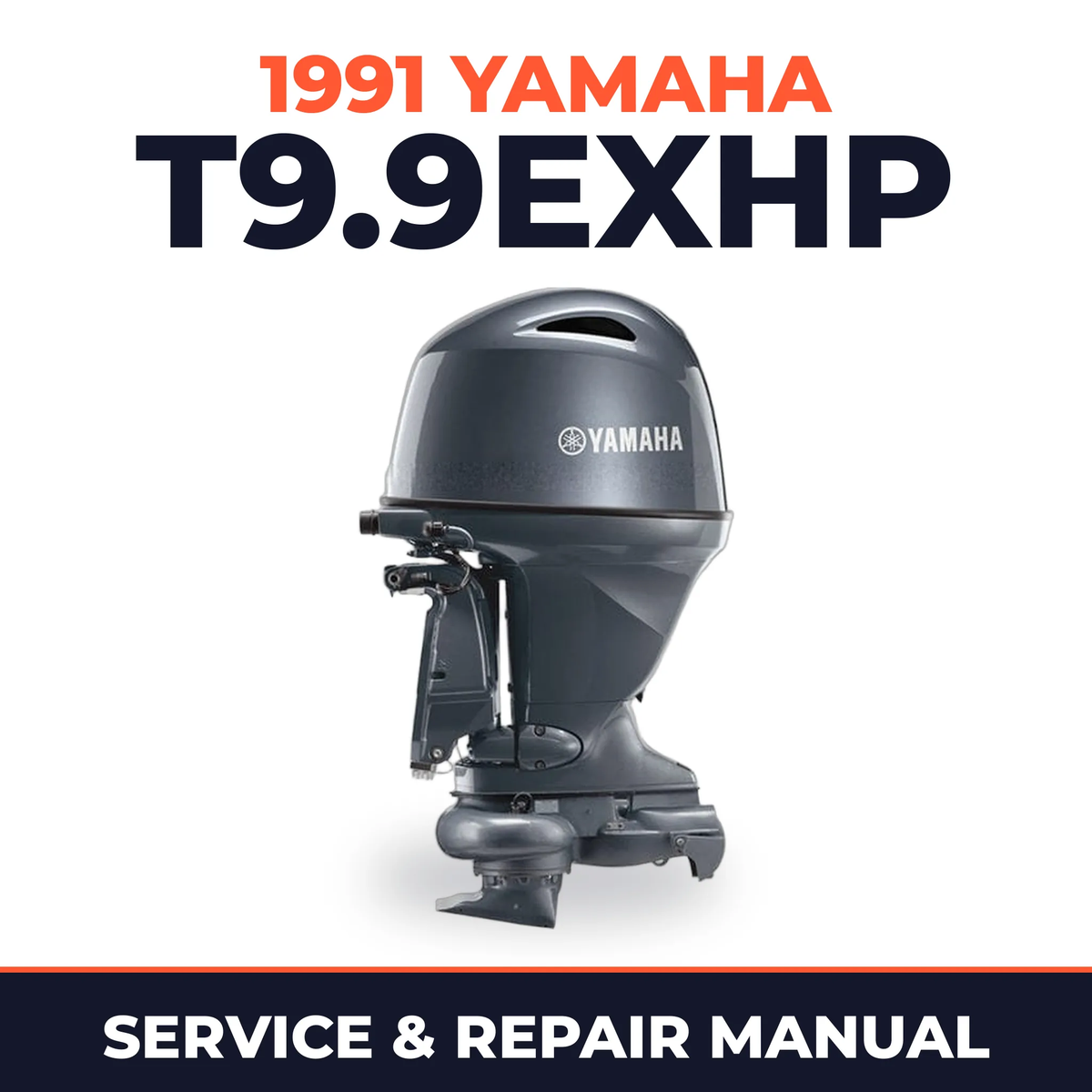 1991 Yamaha T9.9EXHP 2 stroke Service and Repair Manual