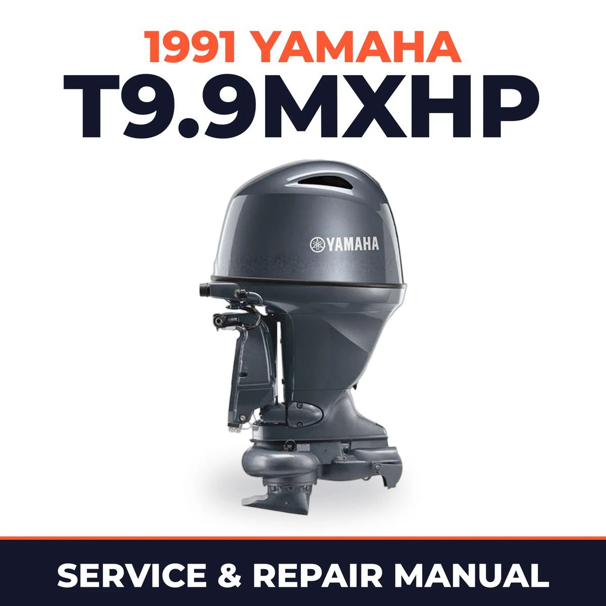 1991 Yamaha T9.9MXHP 2 stroke Service and Repair Manual