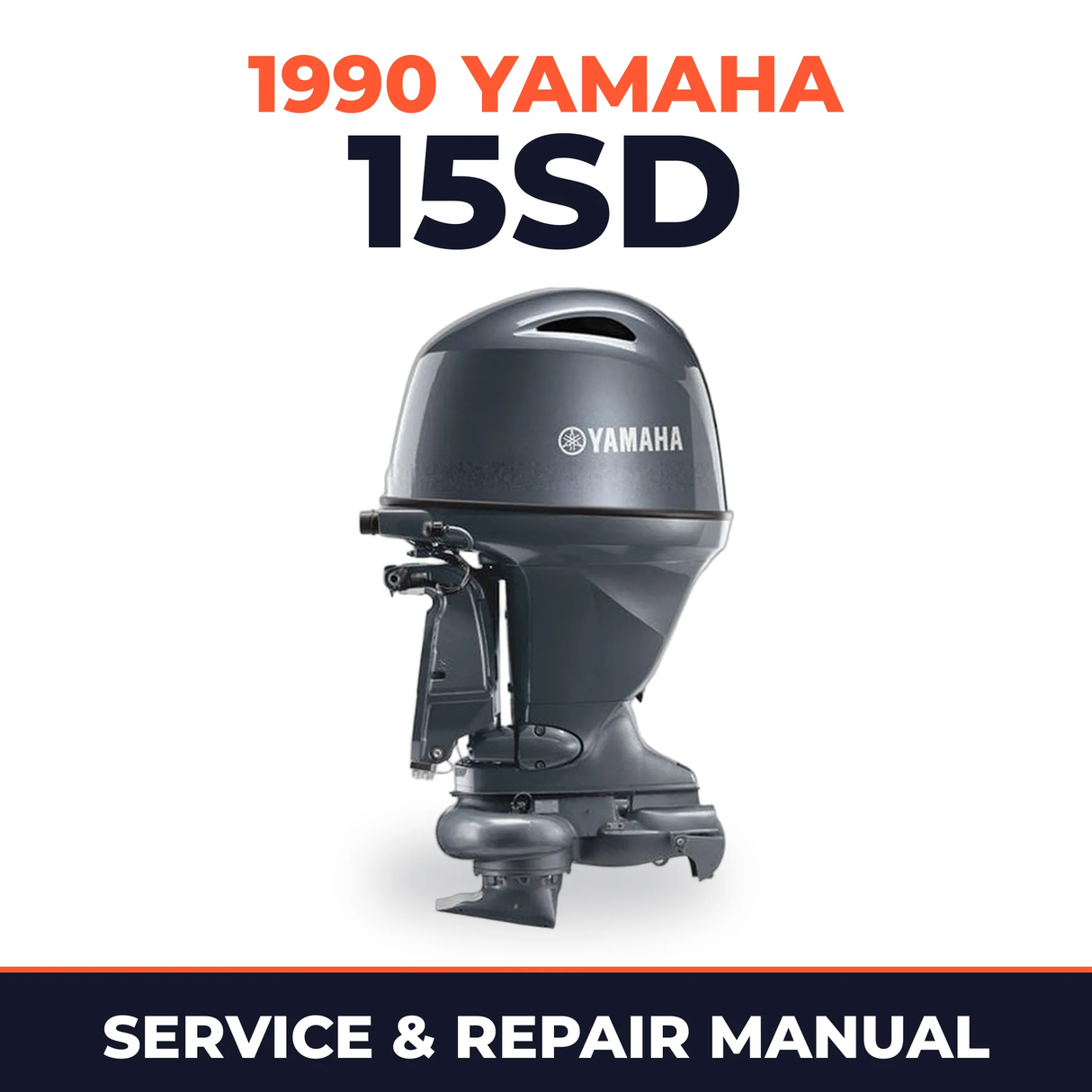 1990 Yamaha 15SD 2 stroke Service and Repair Manual
