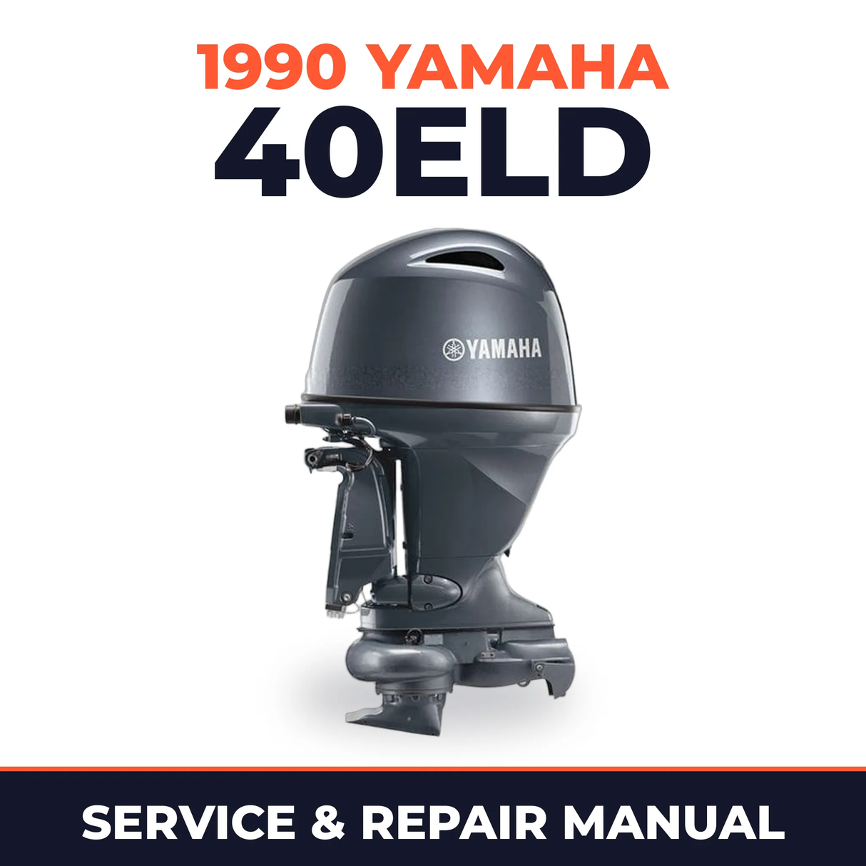 1990 Yamaha 40ELD 2 stroke Service and Repair Manual