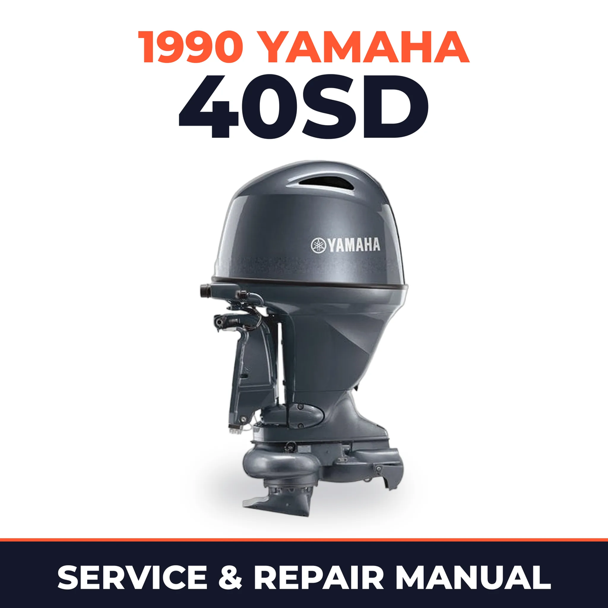 1990 Yamaha 40SD 2 stroke Service and Repair Manual