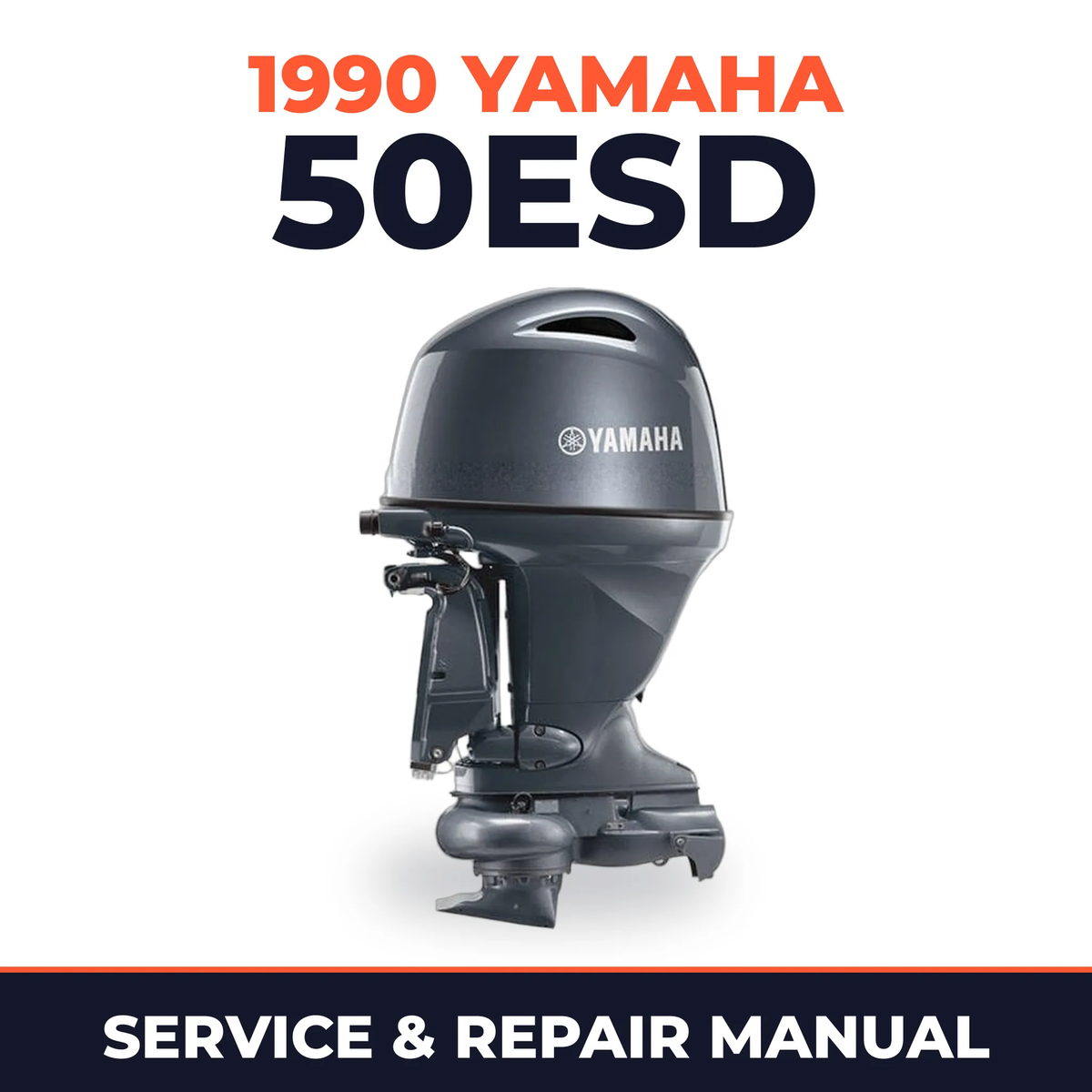 1990 Yamaha 50ESD 2 stroke Service and Repair Manual