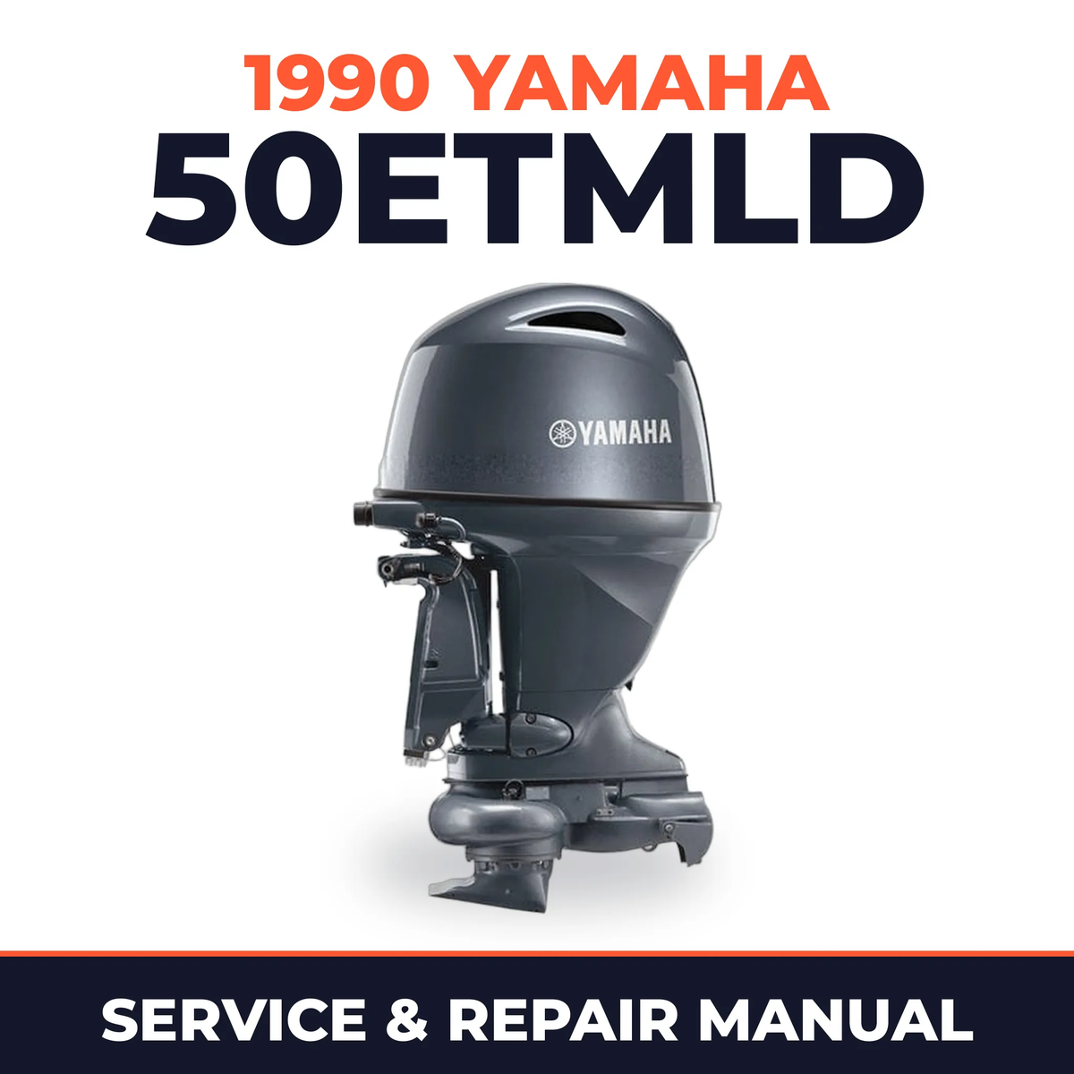1990 Yamaha 50ETMLD 2 stroke Service and Repair Manual
